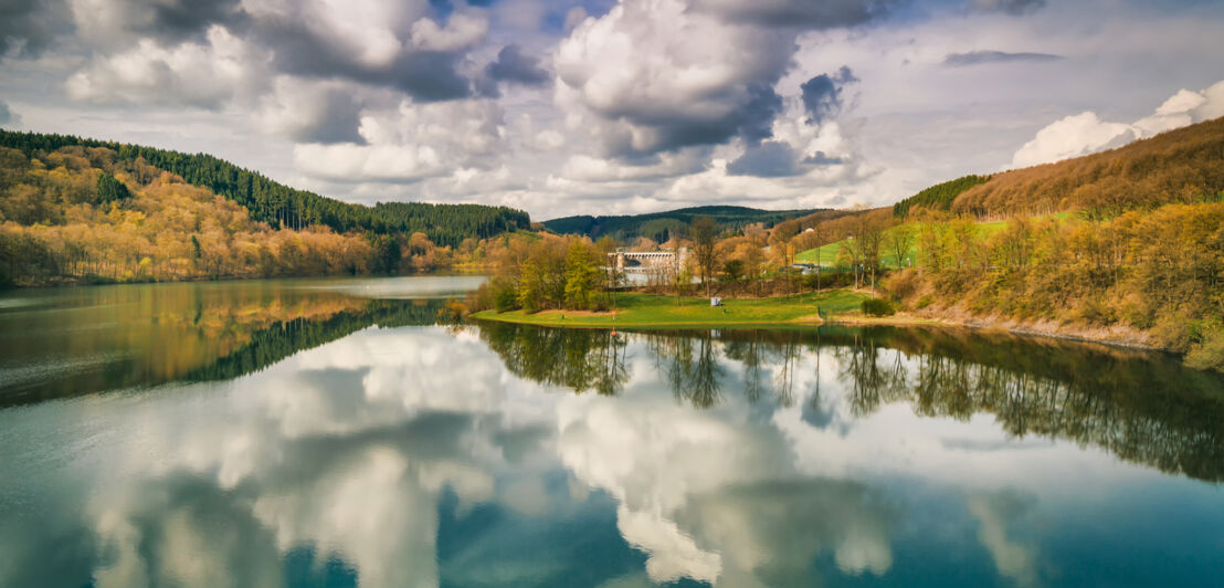 Der Biggesee in Nordrhein-Westfalen.