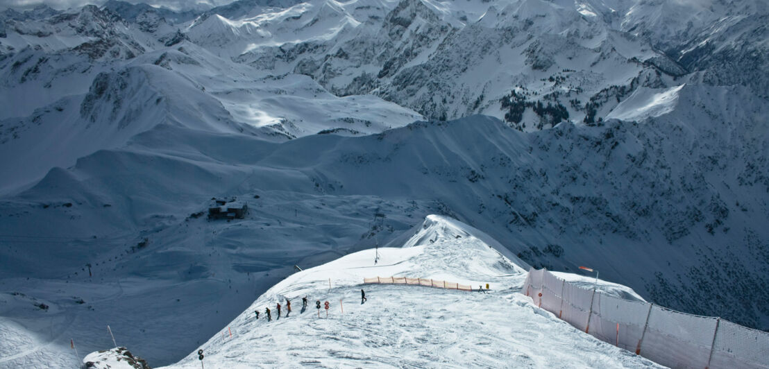 Das Nebelhorn in den Bayerischen Alpen