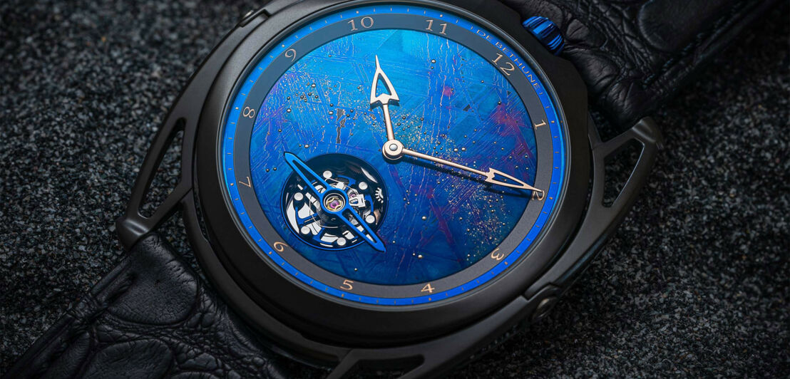 Ansicht der Uhr DB28 XP Meteorite von De Bethune.