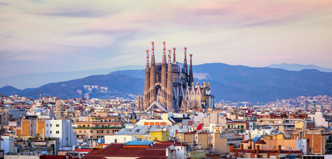 Die Sagrada Familia in Barcelona