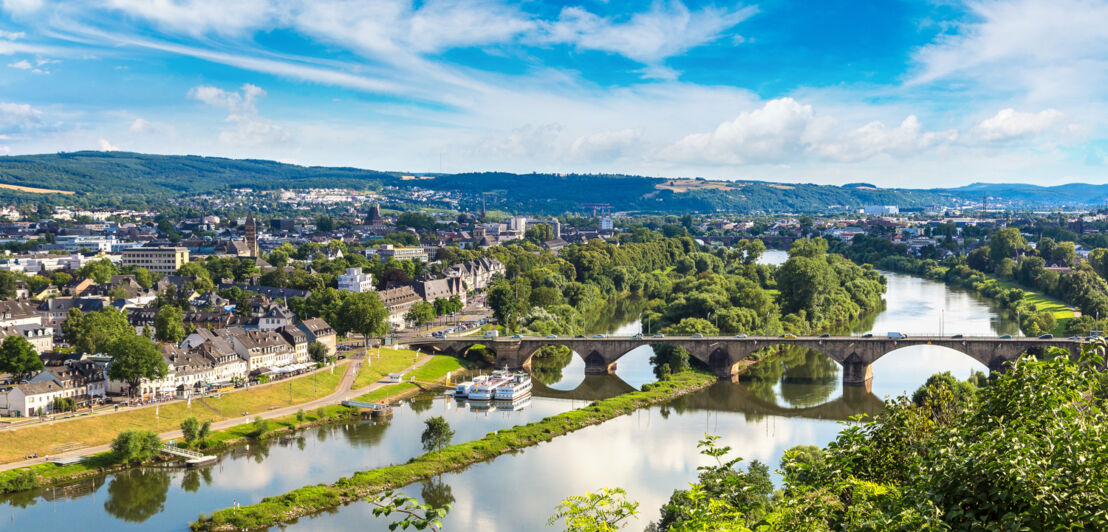 Blick auf Trier.