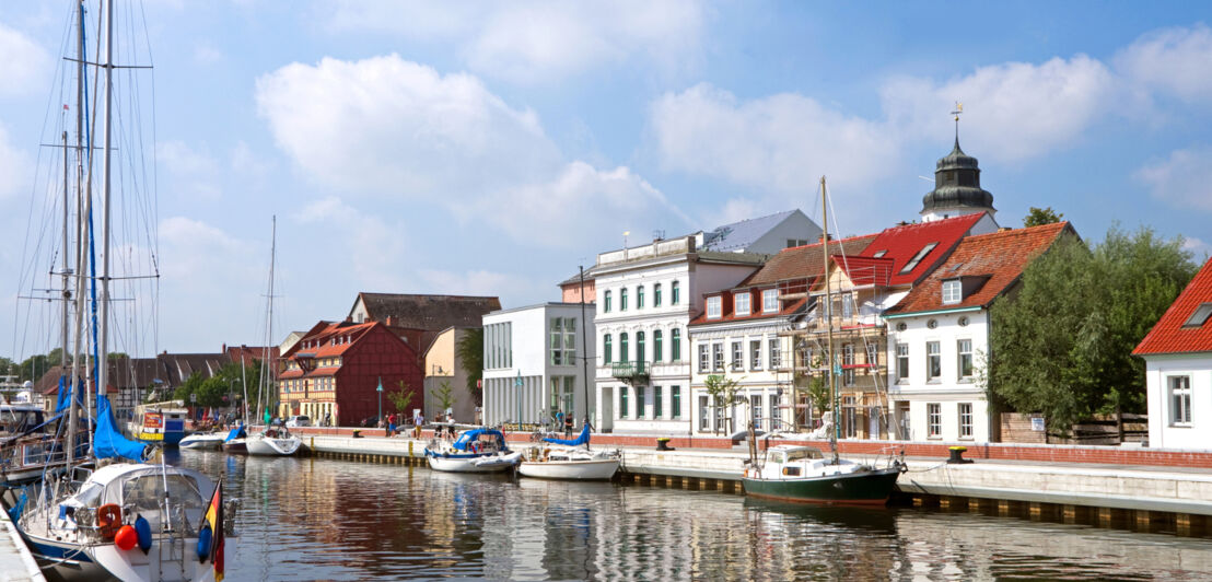 Der Hafen von Ueckermünde