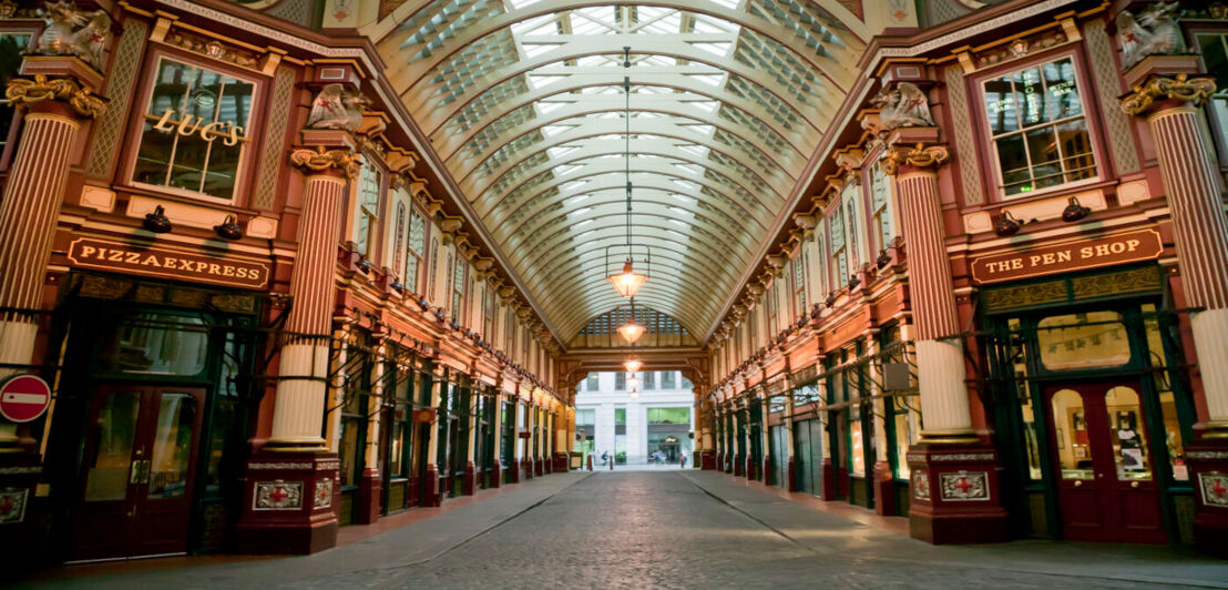 Leadenhall Market in London