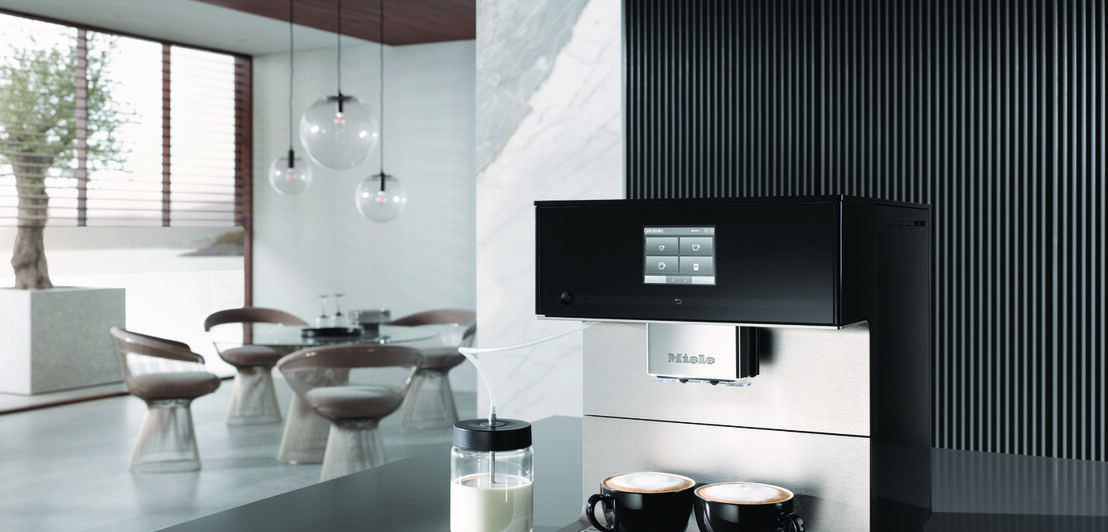  Vorderansicht des Miele CM 7550 CoffeePassion