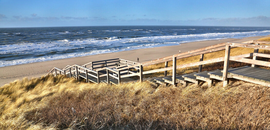 Strandbereich auf Sylt bei Rantum