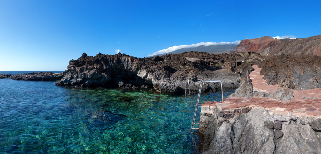 Badebucht von Tacoron auf El Hierro.