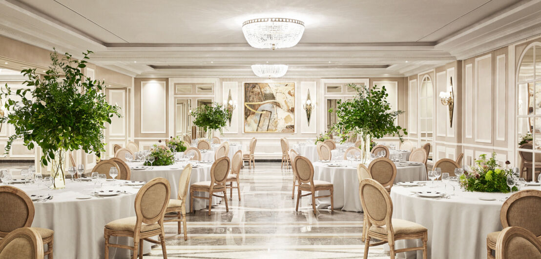 Der Ballsall des Rosewood-Hotels in Madrid.