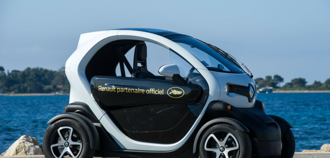 Seitenansicht des Renault Twizy