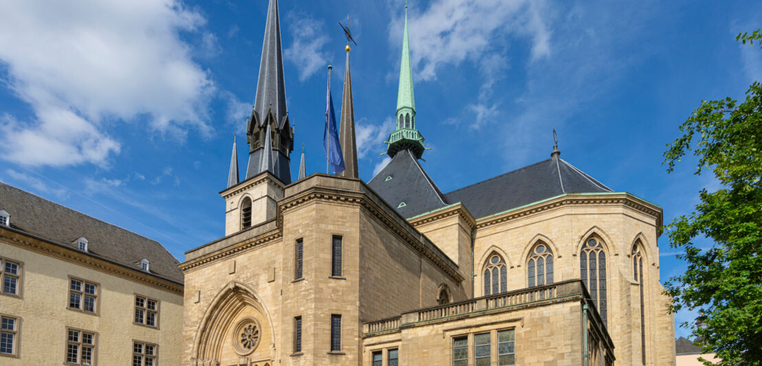 Blick auf eine Kathedrale