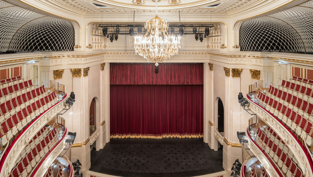 Der Saal der Staatsoper Unter den Linden in Berlin.