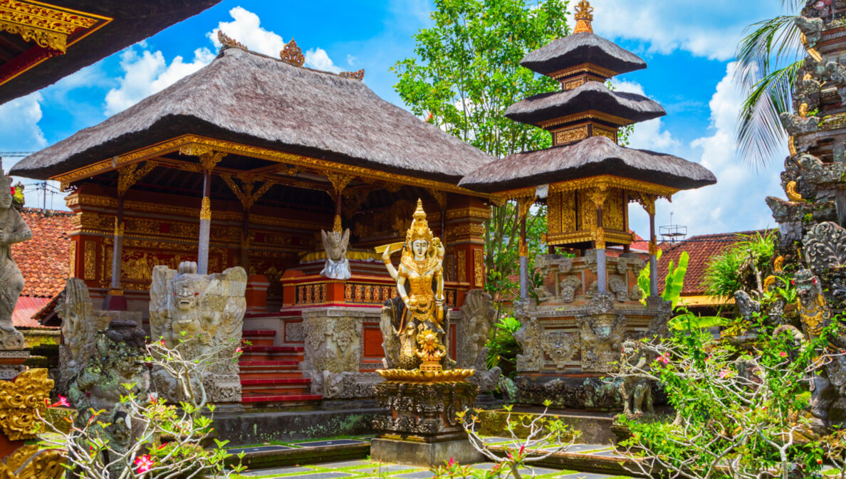 Pura Saraswati Tempel in Ubud