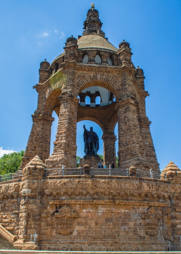 Das Kaiser Wilhelm Denkmal nahe Porta Westfalica