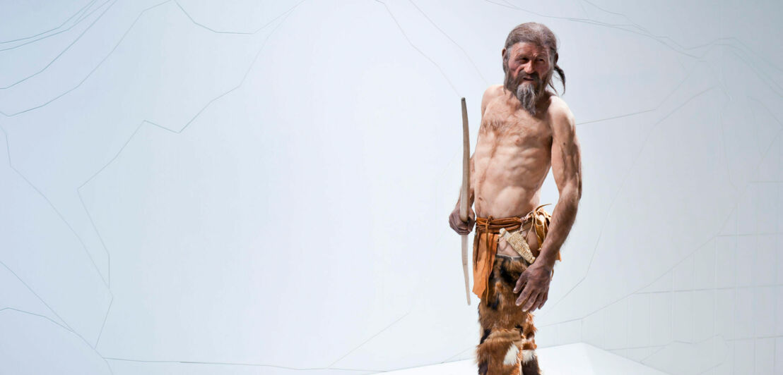 Archäologiemuseum,Bozen,Mumie,Ötzi,Iceman,Rekonstruktion,Ötzi-Museum,Ötzi Museum