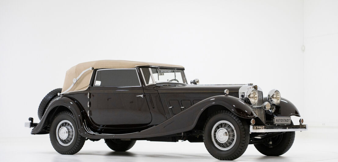 Schrägansicht eines Horch 670 V