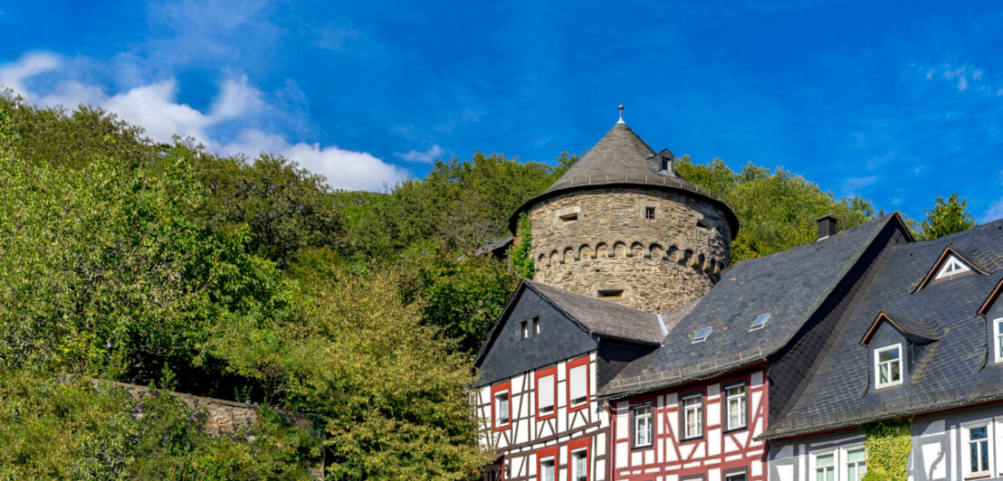 Fachwerkhäuser im Künstlerdorf Herrstein