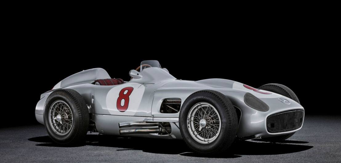 Studioaufnahme eines Mercedes-Benz W 196 R