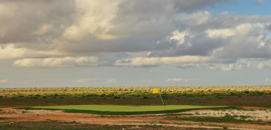 Ein Golfloch in Australien.