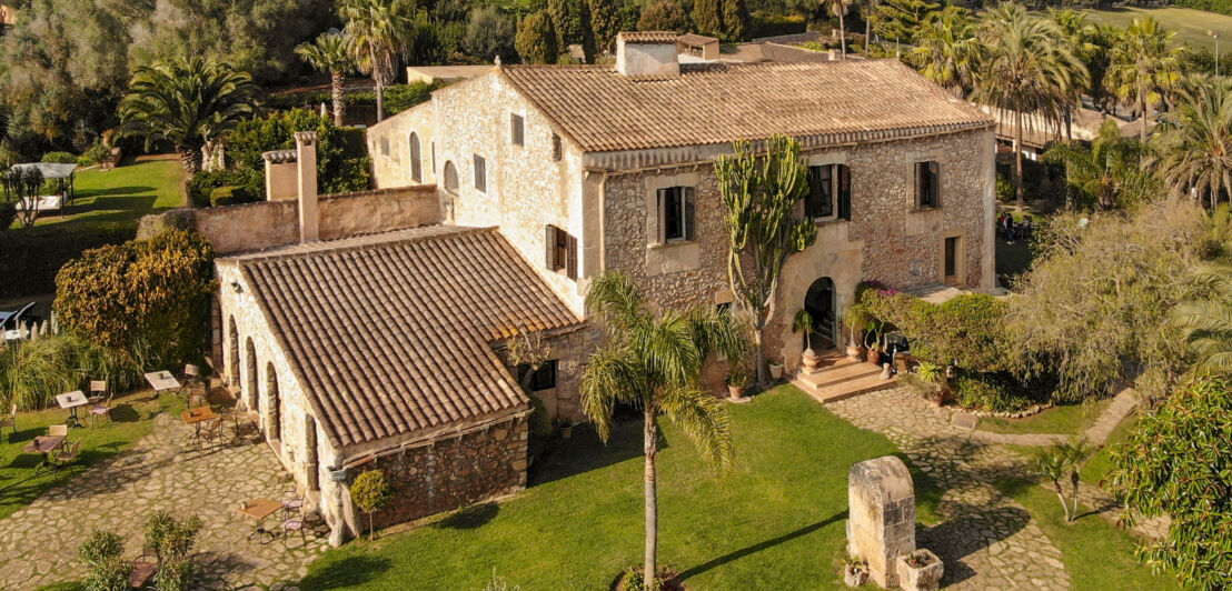 Eine Finca auf Mallorca beherbergt das Hotel La Reserva Rotana.