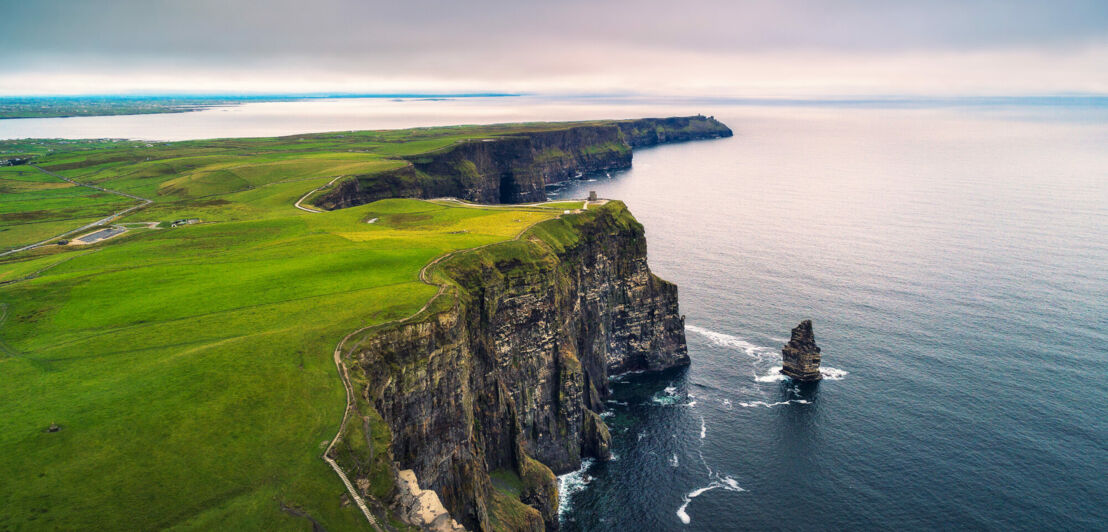 Blick auf die Cliffs of Moher