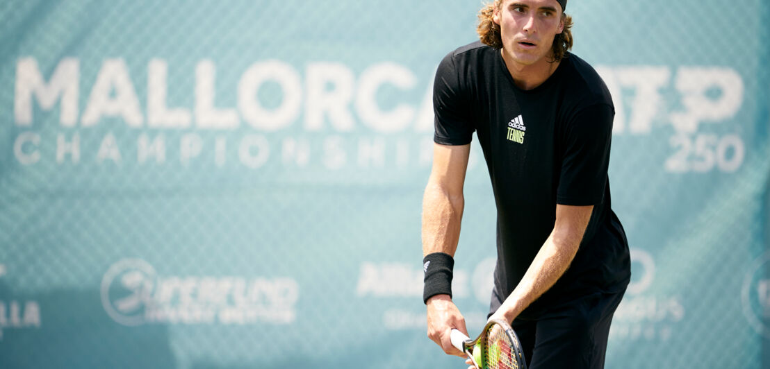 Stefanos Tsitsipas bei den Mallorca Championships