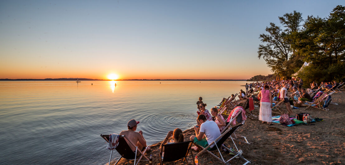 Strandbar am Chiemsee Hafen am Chiemsee