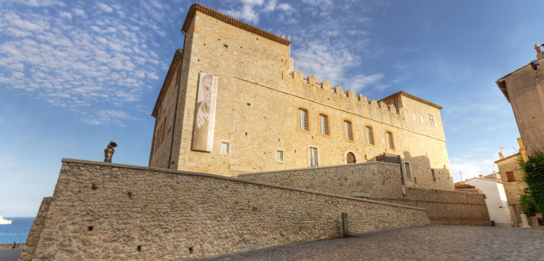 Das Picasso-Museum in einer Burg in Antibes