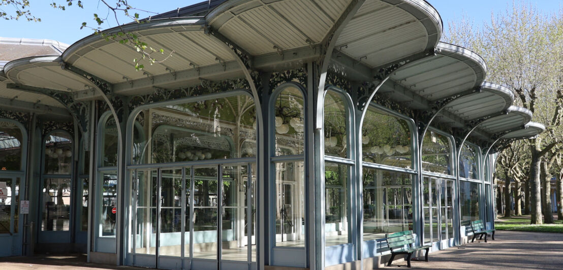 Gebäude in der Stadt Vichy, Frankreich