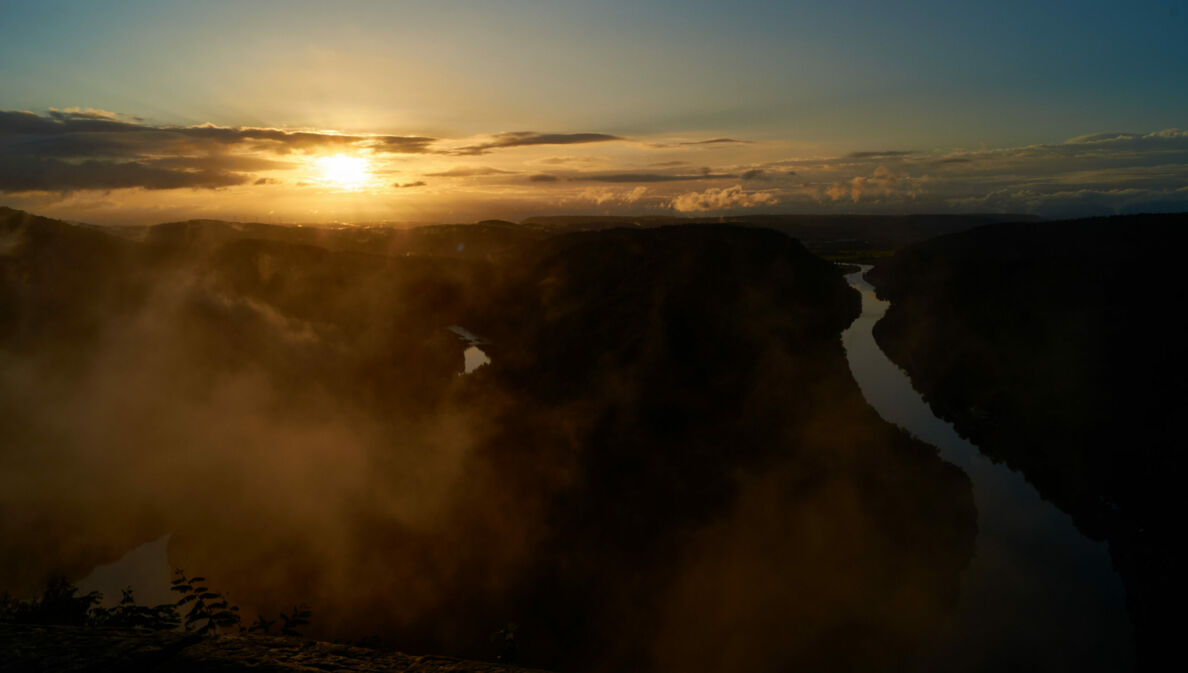 Blick auf die Saarschleife