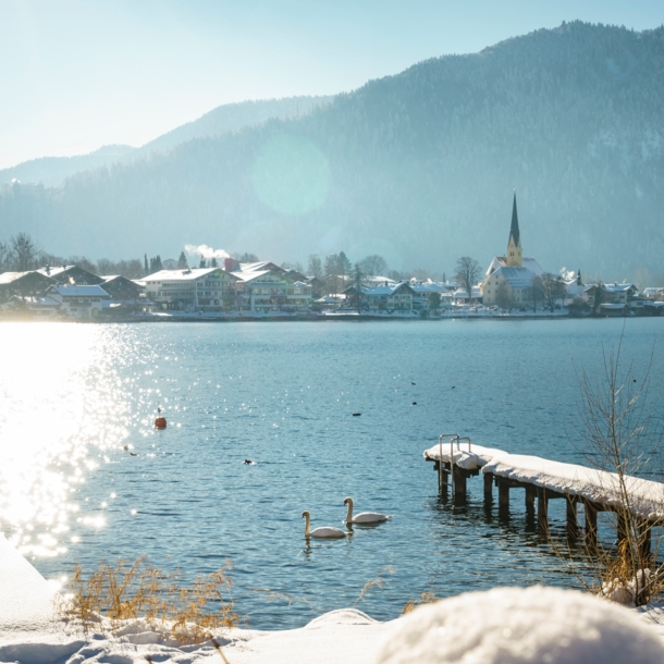 Tegernsee im Winter