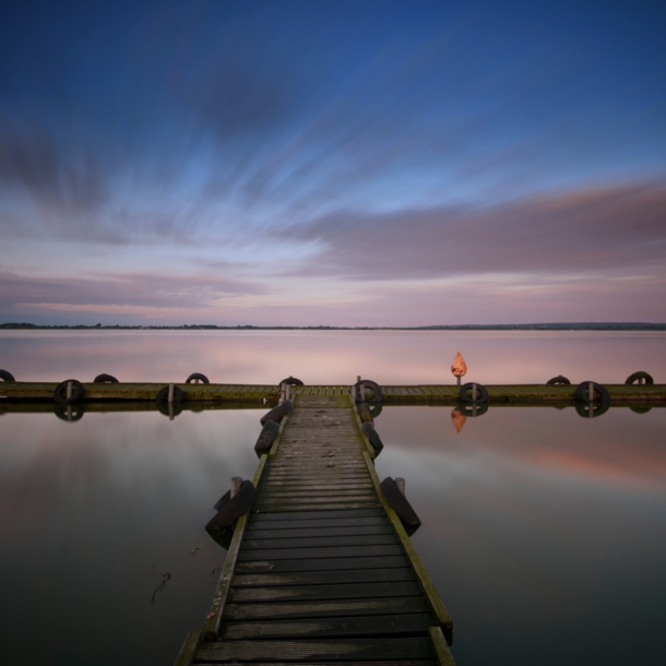 Der Dümmer See am Abend