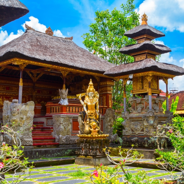 Pura Saraswati Tempel in Ubud