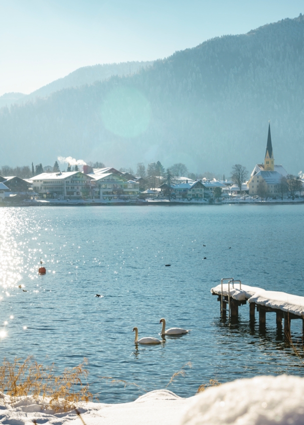 Tegernsee im Winter