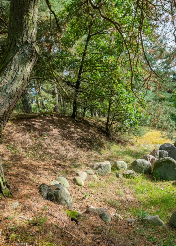 Wikingergräber im Naturpark Flusslandschaft Peenetal