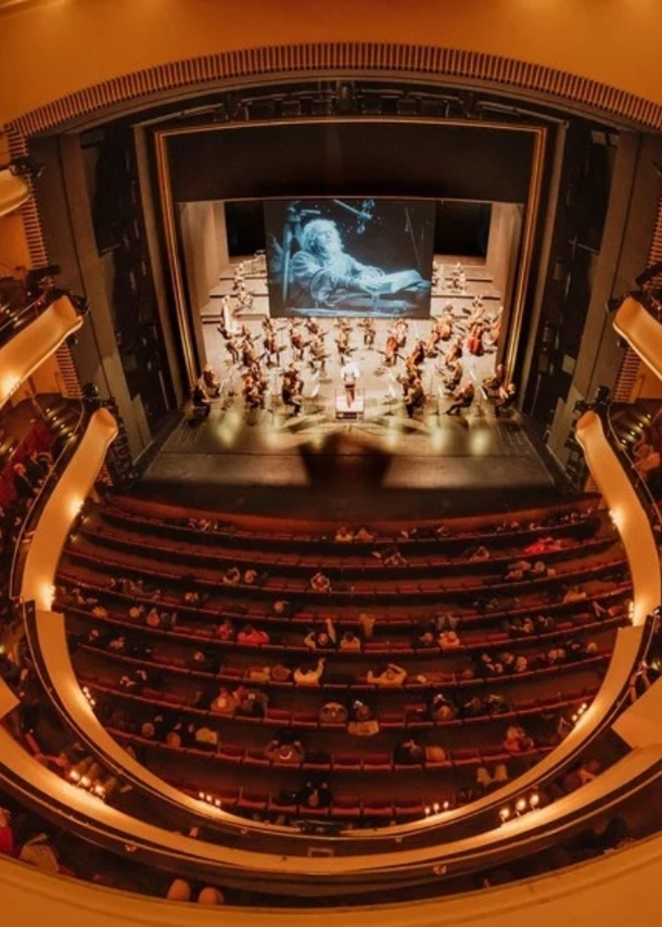 Das große Haus des Staatstheaters in Braunschweig