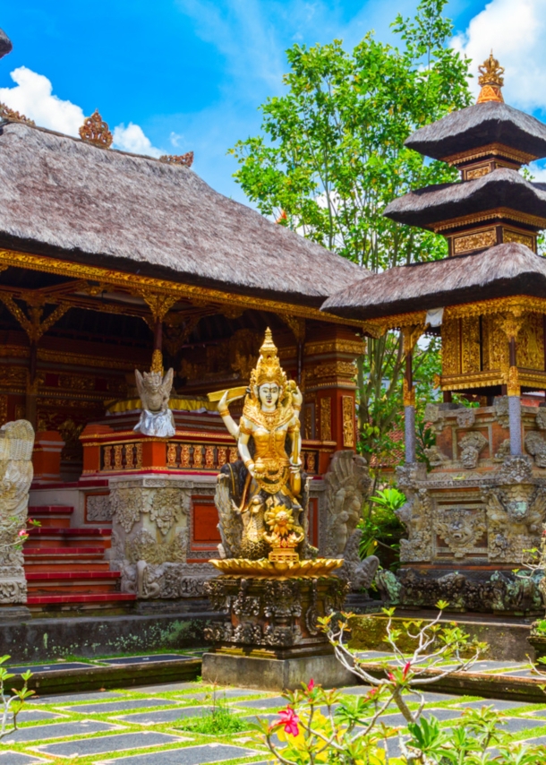 Pura Saraswati Tempel in Ubud