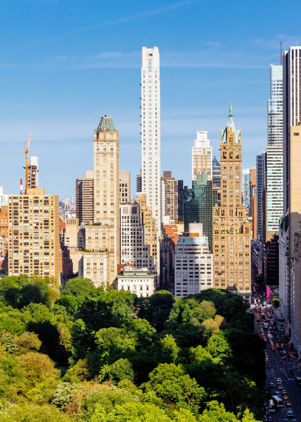 Hochhäuser und Central Park in New York